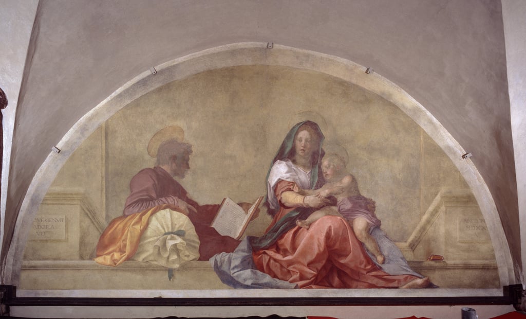 Madonna del Sacco, 1525 by Andrea del Sarto